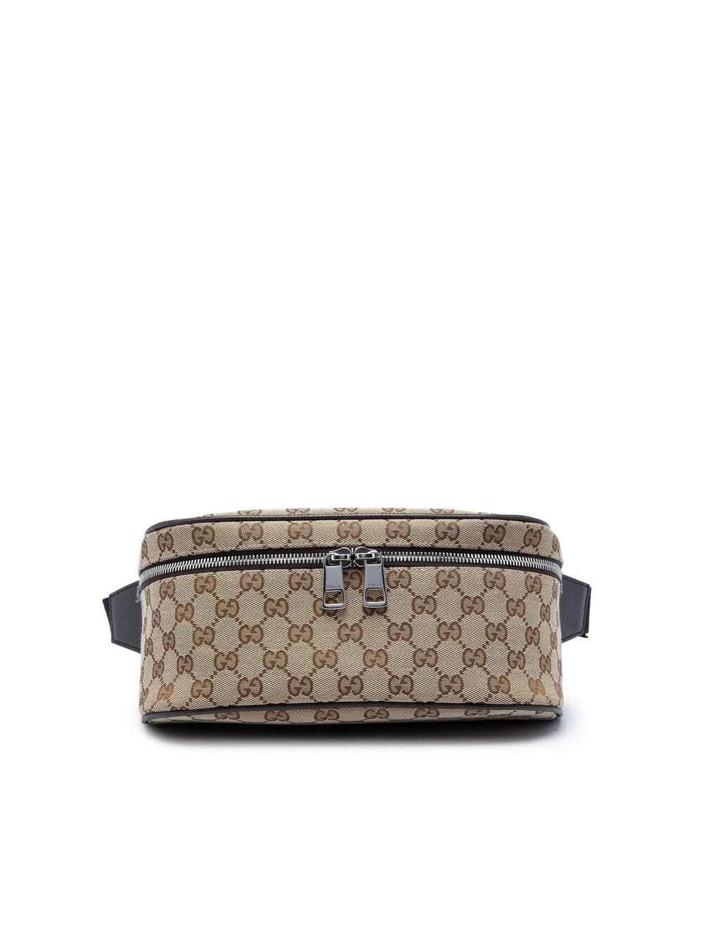 Gucci Gg Canvas Waist Pouch Pre-Loved #348151G62B